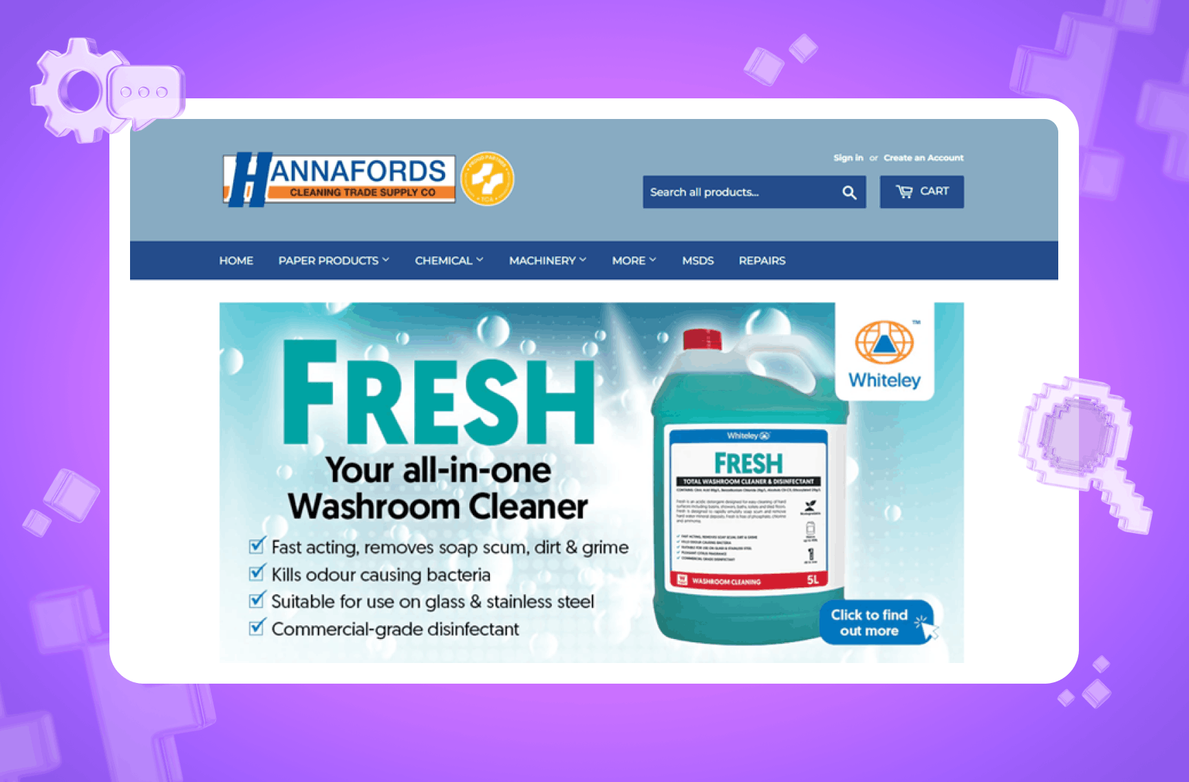 Projekt Clean Supply - E-Commerce-SEO-Audit & Strategie | LAMAWEB