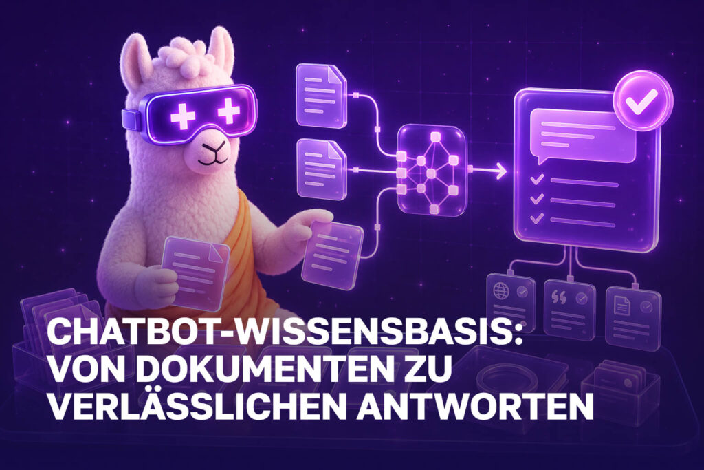 Lama verbindet Dokumente mit einer Chatbot-Wissensbasis und geprüften Antworten