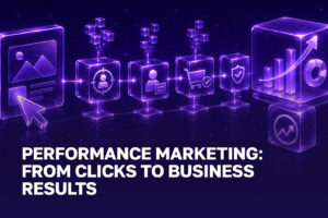 Lead funnel from clicks and qualified leads to commercial outcomes
