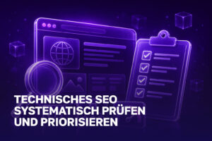 Technisches seo pruefen priorisieren